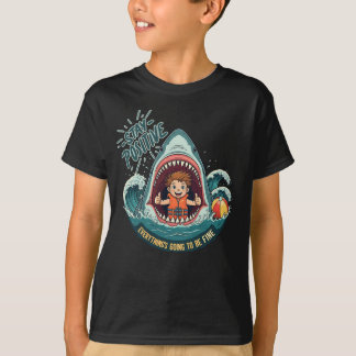 T-shirt RESTER POSITIF : Tout ira bien