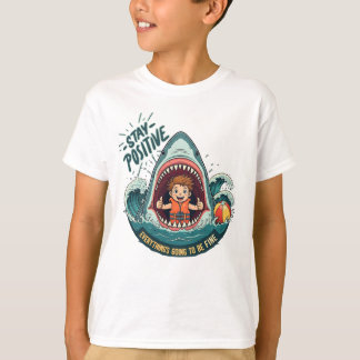 T-shirt RESTER POSITIF : Tout ira bien