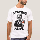 T-shirt Rester vivant (Devant)