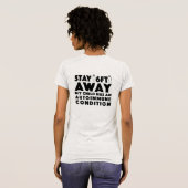 T-shirt Restez à 2 mètres [Parent] (Dos entier)
