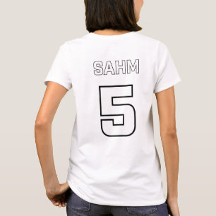 T-shirt Restez à la maison-Maman de cinq enfants