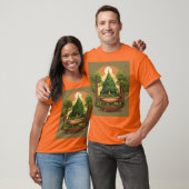 T-shirt Restez à l'abri du graphisme (Unisexe)