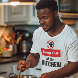 T-shirt Restez à l'écart de la cuisine Drôle Pickleball Me