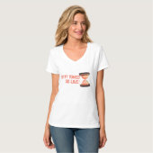 T-shirt Restez à l'écoute pour live streaming (Devant entier)