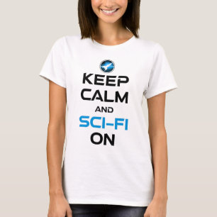 T-shirt Restez Au Calme Et Connectez-Vous À La Connexion W