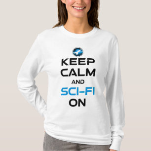 T-shirt Restez Au Calme Et Connectez-Vous À La Connexion W