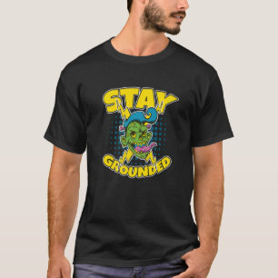 T-shirt Restez au sol Electrician Lineman