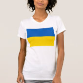 T-SHIRT RESTEZ AVEC L'UKRAINE ! (Devant)