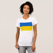T-SHIRT RESTEZ AVEC L'UKRAINE ! (Devant entier)