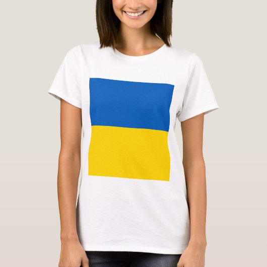 T-SHIRT RESTEZ AVEC L'UKRAINE ! (Devant)