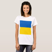 T-SHIRT RESTEZ AVEC L'UKRAINE ! (Devant entier)