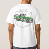 T-shirt Restez branché sur les maillots de la série de cam (Dos)