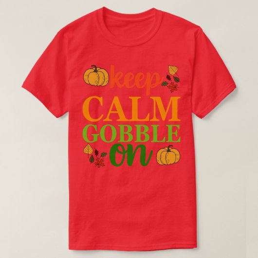 T-shirt Restez calme (Design devant)