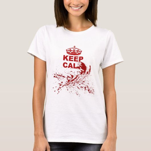 T-shirt Restez calme (Devant)