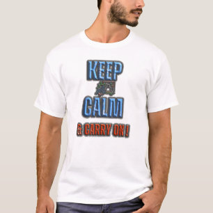 T-shirt Restez calme et continuez,