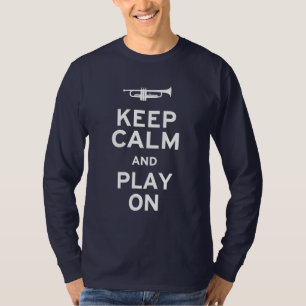 T-shirt Restez calme et jouez