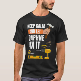 T-shirt Restez Calme Et Laissez Daphne Le Corriger Handyma