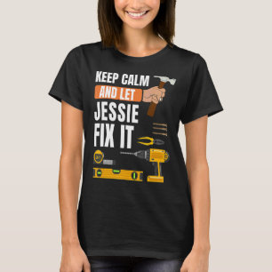 T-shirt Restez Calme Et Laissez Jessie Le Corriger Handyma
