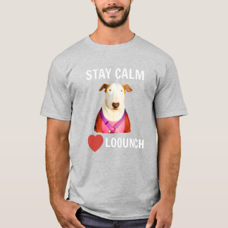 T-SHIRT RESTEZ CALME - LOVE LOOUNCH, DÎNER HOMME