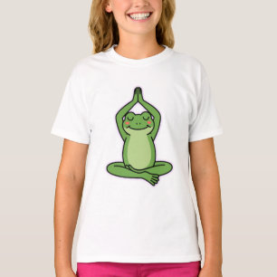 T-shirt Restez Calme, Restez Froggy - Cute Zen Méditation