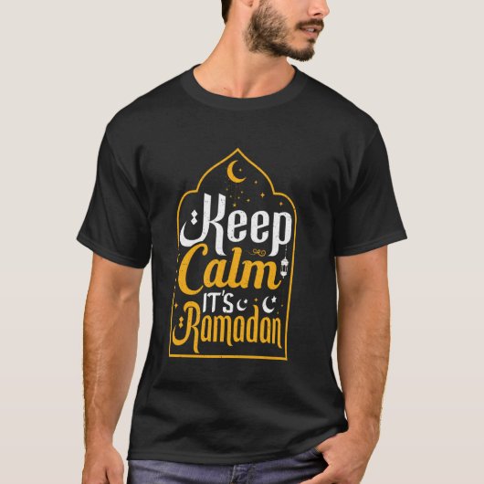 T-shirt Restez Calme Son Ramadan (Devant)