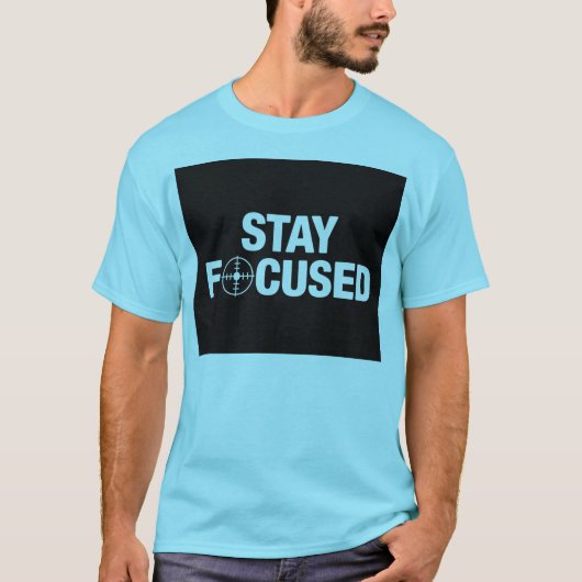 T-shirt Restez concentré (Devant)