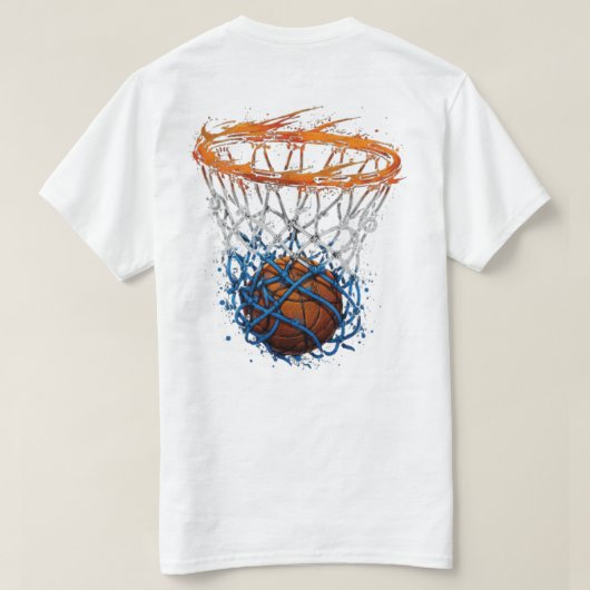 T-shirt Restez concentrés, continuez à pousser Motivation (Design dos)
