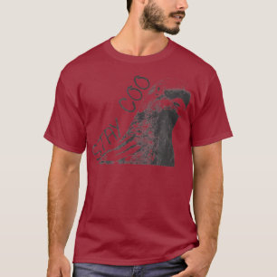 T-shirt Restez Coo Cool Pigeon Dark