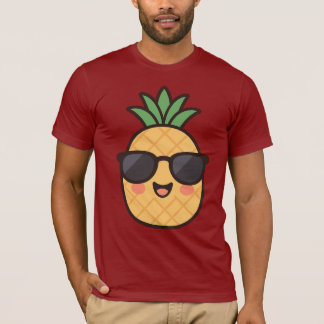 T-shirt Restez Cool – Design Été Ananas Kawaii