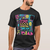 T-shirt Restez Cool Digital Dream (Devant)