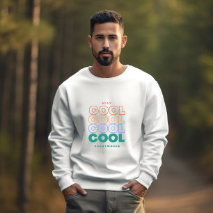 T-shirt Restez Cool partout - Design tendance minimaliste