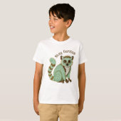 T-shirt Restez Curious Lemur Tee (Devant entier)