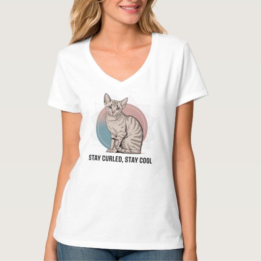 T-shirt Restez curling, restez Cool (Devant)