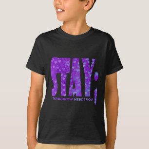 T-shirt Restez Demain Besoin de vous Sensibilisation à la