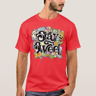 T-shirt Restez Doux, Costume Éffrayant Halloween, Fantôme,