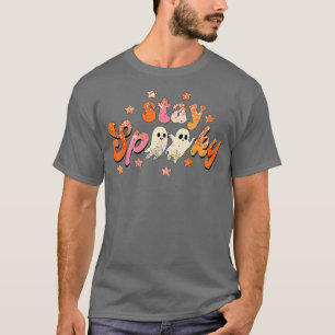 T-shirt Restez Éffrayant Ghost Boo Funny Halloween Citroui