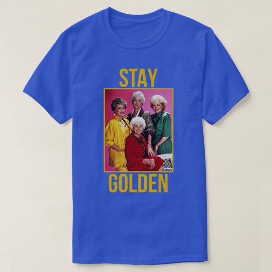 T-shirt Restez en or (Design devant)