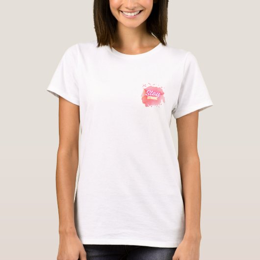 t-shirt "restez fort" (Devant)