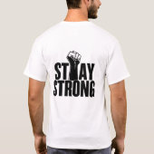 T-shirt Restez fort Poing Icon Tee (Dos)