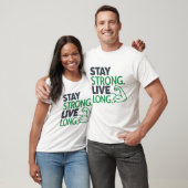 T-shirt Restez forts. Live long (Unisexe)