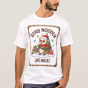 T-shirt Restez gentils comme des furets aux cadeaux de sap