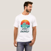 T-shirt Restez Gnarly mignon Narwhal Narwhal Amover (Devant entier)