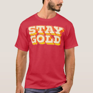 T-shirt Restez Gold 1