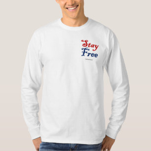 T-shirt Restez Libres / Marchés - Long Manche