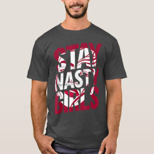 T-shirt Restez Nasty GirlsFeminisme Feminist Femen Rights 