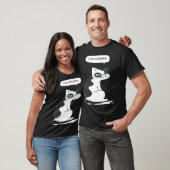 T-shirt Restez Pawsitive Graphique de Mème de Chat (Unisexe)