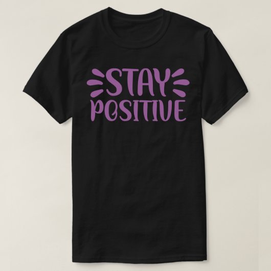 T-shirt Restez positif 2 (Design devant)