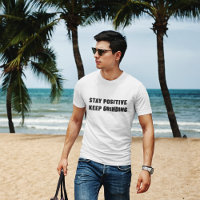 Restez Positif Garder Motivation Grinding Gym