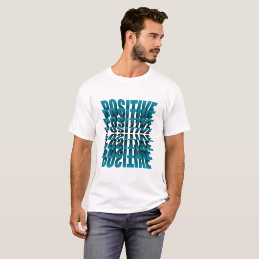 T-shirt Restez positif : Mise en oeuvre de Vibes Tee (Devant entier)