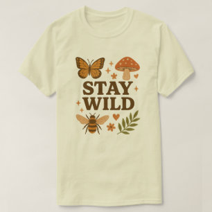 T-shirt RESTEZ SAUVAGE